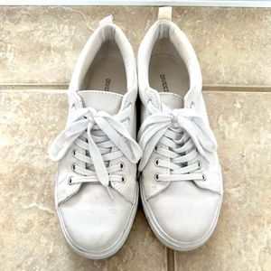 H&M Divided White platform sneakers